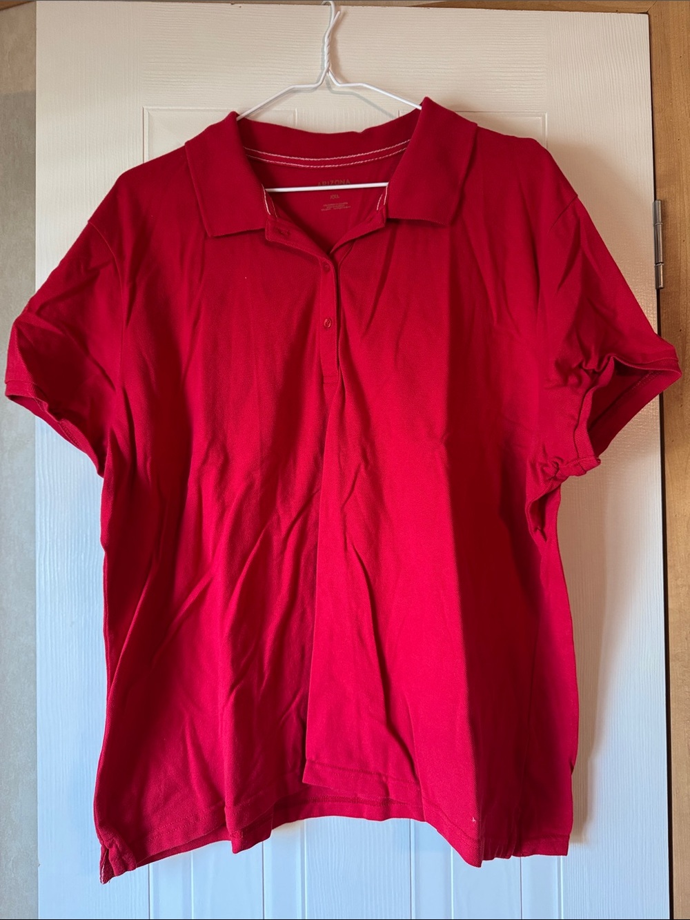 Arizona Jean Company Red Polo Shirt